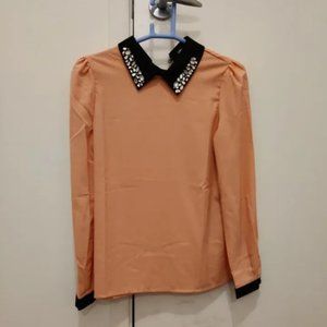 Orange Pink Blouse